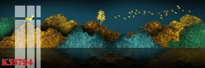 Ảnh gốc File gốc in tranh tổng hợp K35724 (siêu chi tiết) để in ấn