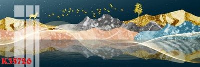 File tranh gốc File gốc in tranh tổng hợp K35726 chủ đề hiện đại