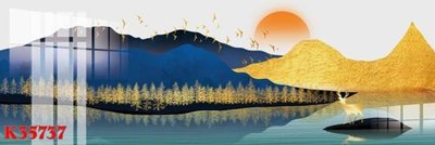 Ảnh gốc File gốc in tranh tổng hợp K35737 (độ nét cao) in tráng gương