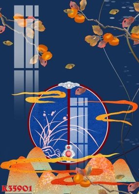 File tranh PSD File gốc in tranh tổng hợp K35901 chất lượng cao