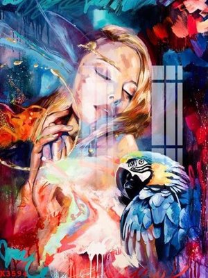 File gốc File gốc in tranh tổng hợp K3594 (in lụa) tranh phong thủy