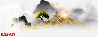 File tranh File gốc in tranh tổng hợp K35957 (bản gốc) in lụa 3D