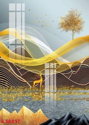 File tranh gốc PSD File gốc in tranh tổng hợp K36237 còn nguyên layer