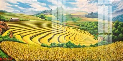 File gốc File gốc in tranh tổng hợp K3633 (chủ đề hiện đại) trang trí