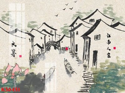 File tranh File gốc in tranh tổng hợp K36451 (bản gốc) in lụa 3D