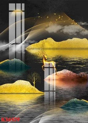 Tải file PSD File gốc in tranh tổng hợp K36579 (nguyên layer) để in