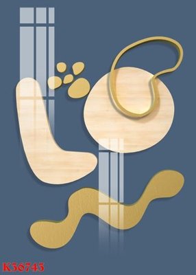 File in trần File gốc in tranh tổng hợp K36743 (bản gốc) hoa văn