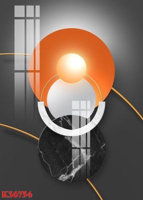 Download file gốc File gốc in tranh tổng hợp K36754 (in mica) 3D