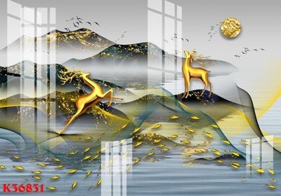 File tranh File gốc in tranh tổng hợp K36831 (gốc) chủ đề thiên nhiên