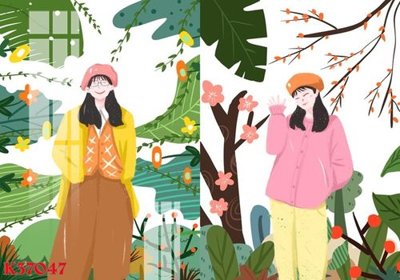 File gốc File gốc in tranh tổng hợp K37047 (in lụa) tranh mã đáo