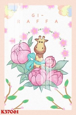 Download file gốc File gốc in tranh tổng hợp K37061 (in lụa) hoa lá