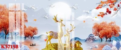 File ảnh gốc File gốc in tranh tổng hợp K37158 không vỡ nét