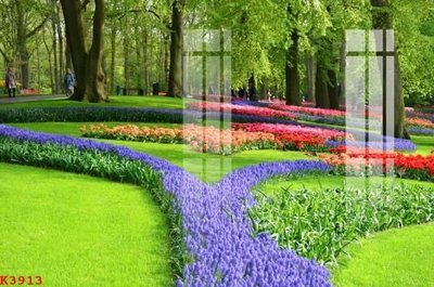 File gốc File gốc in tranh tổng hợp K3913 (in lụa) họa tiết 3D