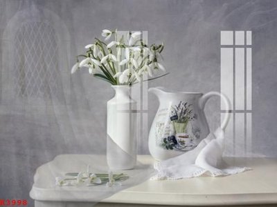 File tranh File gốc in tranh tổng hợp K3998 (ảnh gốc) in trần 3D