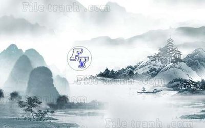 File gốc File gốc in tranh tổng hợp tường nền K40000 (in lụa) chi tiết cao