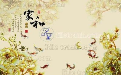 Ảnh gốc File gốc in tranh tổng hợp tường nền K40010 (độ nét cao) in mica