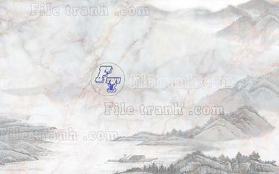 File gốc File gốc in tranh tổng hợp tường nền K40021 (in lụa) tranh mã đáo