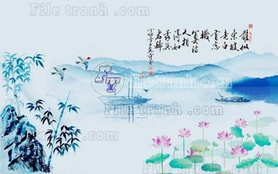 Tải file PSD File gốc in tranh tổng hợp tường nền K40031 (nguyên layer) để in