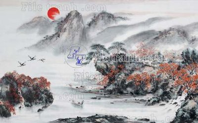 Download file File gốc in tranh tổng hợp tường nền K40041 (gốc) in mica ốp bếp