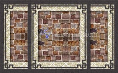 File tranh gốc in trần nhà File gốc in tranh tổng hợp tường nền K40042 3D