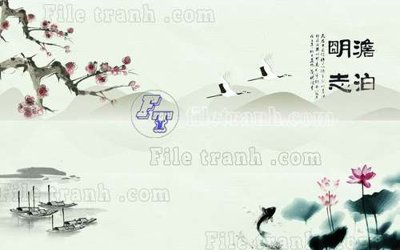 File gốc File gốc in tranh tổng hợp tường nền K40044 (phiên bản chuẩn) để in ấn