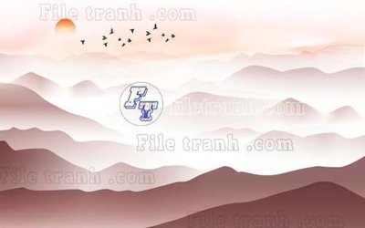 Tải file File gốc in tranh tổng hợp tường nền K40085 (gốc) chủ đề phong thủy