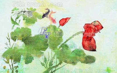 File tranh File gốc in tranh tổng hợp tường nền K40103 (gốc) chủ đề trừu tượng