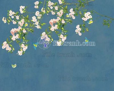 Tải file gốc File gốc in tranh tổng hợp tường nền K40128 (in khổ lớn) không mờ