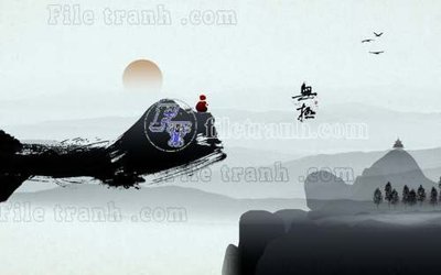 File PSD File gốc in tranh tổng hợp tường nền K40149 (bản gốc) chất lượng nhất