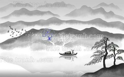 File gốc File gốc in tranh tổng hợp tường nền K40183 (trang trí) phòng làm việc