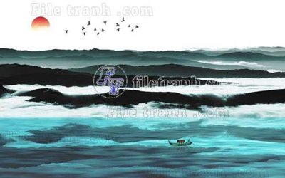 Download file File gốc in tranh tổng hợp tường nền K40209 (chất lượng in ấn)