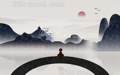 File gốc File gốc in tranh tổng hợp tường nền K40210 (thiết kế) độc quyền