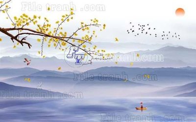 Tệp tin gốc File gốc in tranh tổng hợp tường nền K40226 (dùng cho in ấn) chuyên nghiệp