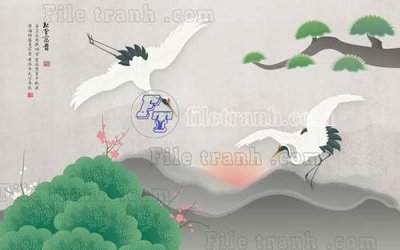 Hình ảnh file gốc File gốc in tranh tổng hợp tường nền K40299 cho in UV