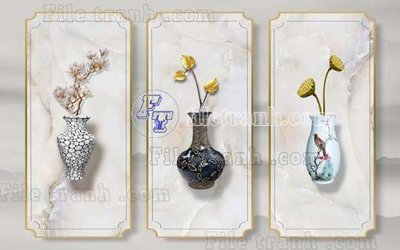 Hình ảnh file gốc File gốc in tranh tổng hợp tường nền K40319 cho in UV