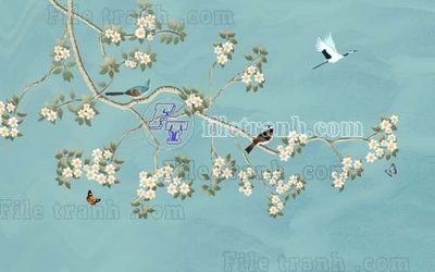 File ảnh File gốc in tranh tổng hợp tường nền K40413 (gốc) in decal dán tường