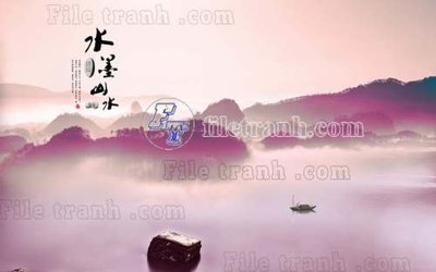 Download file File gốc in tranh tổng hợp tường nền K40447 (chuẩn in) chất lượng cao