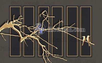 Hình ảnh file gốc in lụa File gốc in tranh tổng hợp tường nền K40451