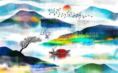 Tải file gốc File gốc in tranh tổng hợp tường nền K40470 (bản PSD) gốc