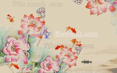 File tranh File gốc in tranh tổng hợp tường nền K40471 (ảnh gốc) sắc nét hoàn hảo