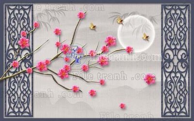 File tranh File gốc in tranh tổng hợp tường nền K40484 (gốc) chủ đề thành phố