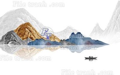 Download file File gốc in tranh tổng hợp tường nền K40496 (gốc) in mica bàn thờ