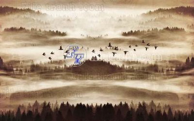 File in trần File gốc in tranh tổng hợp tường nền K40517 (file gốc) xuyên sáng