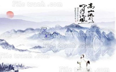 File PSD File gốc in tranh tổng hợp tường nền K40593 (bản gốc) dễ dàng edit