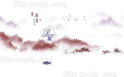 File gốc File gốc in tranh tổng hợp tường nền K40605 (in lụa) hoa văn cổ điển