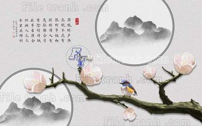 File tranh File gốc in tranh tổng hợp tường nền K40641 (ảnh gốc) chi tiết rõ ràng