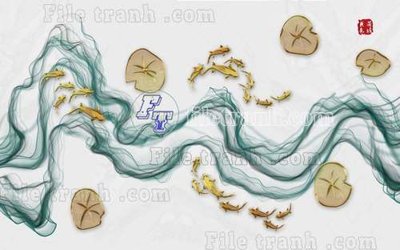 File gốc File gốc in tranh tổng hợp tường nền K40685 (cho in ấn) từ kho Filetranh