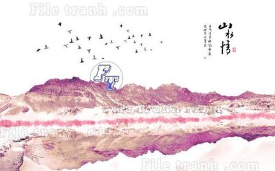 Download file File gốc in tranh tổng hợp tường nền K40697 (chất lượng in ấn)