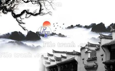 File tranh File gốc in tranh tổng hợp tường nền K40699 (bản gốc) in lụa dán tường