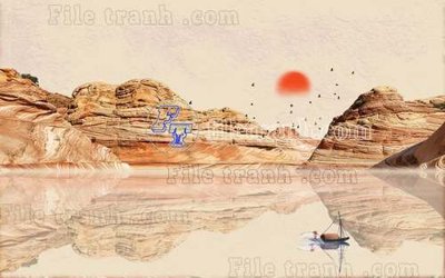 File tranh File gốc in tranh tổng hợp tường nền K40708 (gốc) in vải canvas